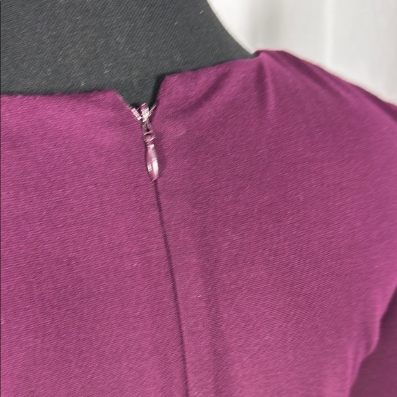 Antonio Melani Purple Long-Sleeve Dress Size 2 - Picture 8 of 11